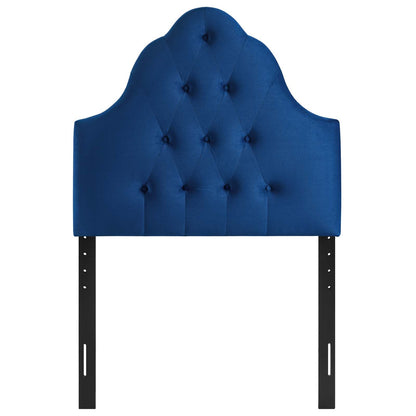 Sovereign Diamond Tufted Performance Velvet Headboard By HouseBean