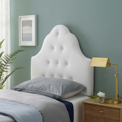 Sovereign Diamond Tufted Performance Velvet Headboard By HouseBean