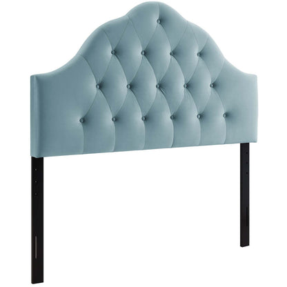 Sovereign Diamond Tufted Performance Velvet Headboard By HouseBean