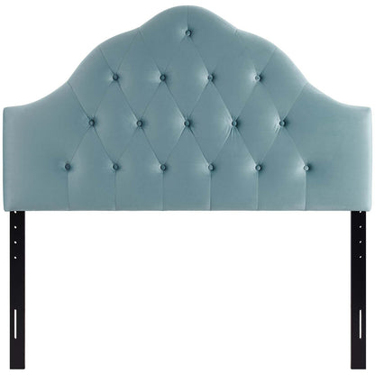 Sovereign Diamond Tufted Performance Velvet Headboard By HouseBean