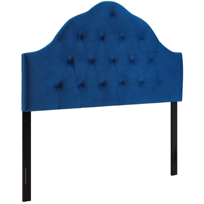 Sovereign Diamond Tufted Performance Velvet Headboard By HouseBean