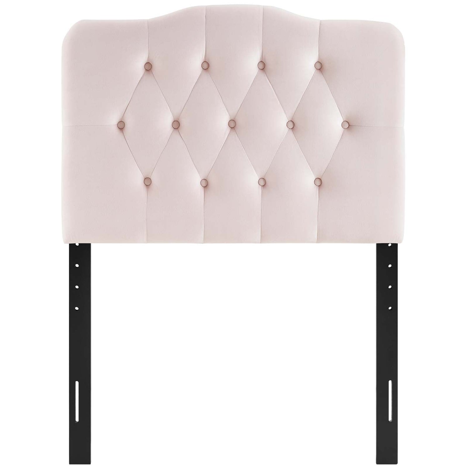 Annabel Diamond Tufted Performance Velvet Headboard By HouseBean