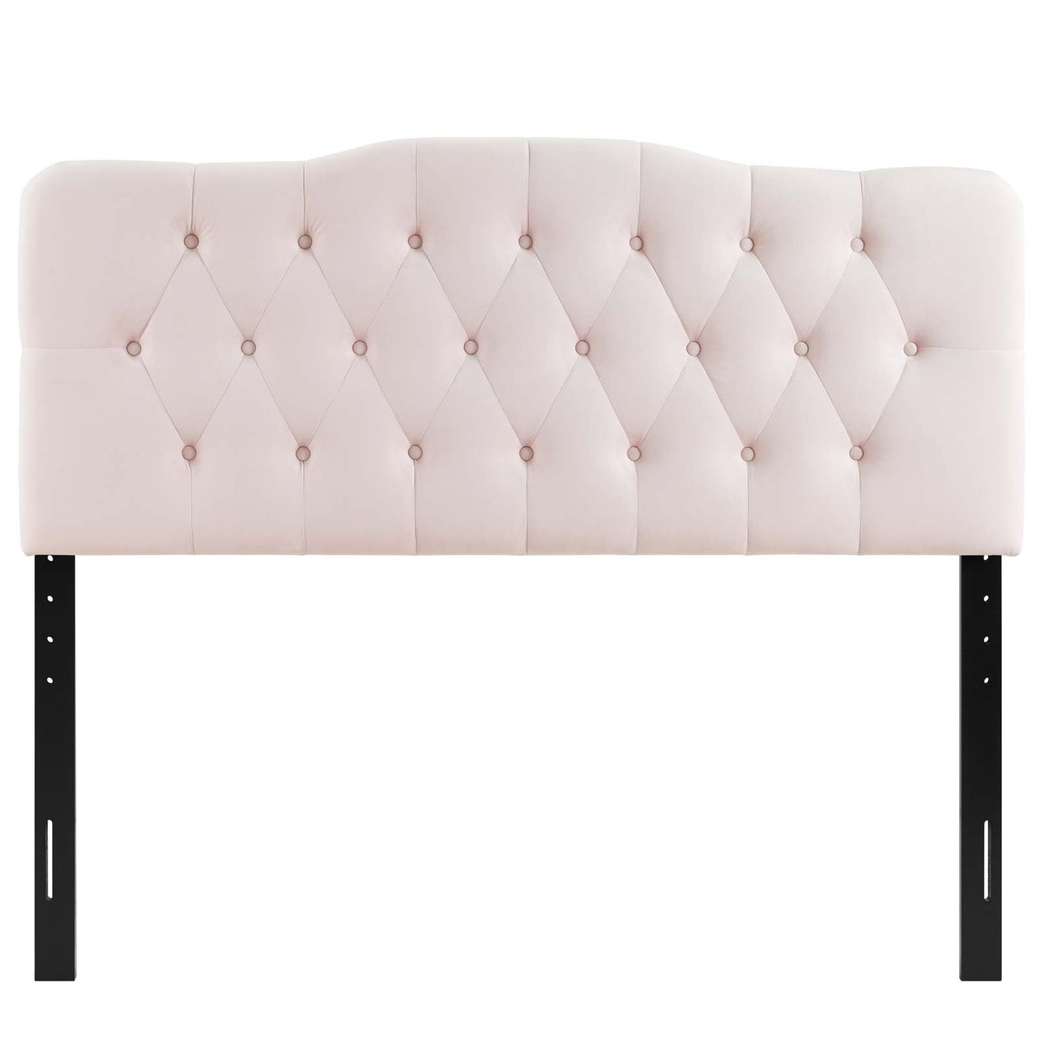 Annabel Diamond Tufted Performance Velvet Headboard By HouseBean