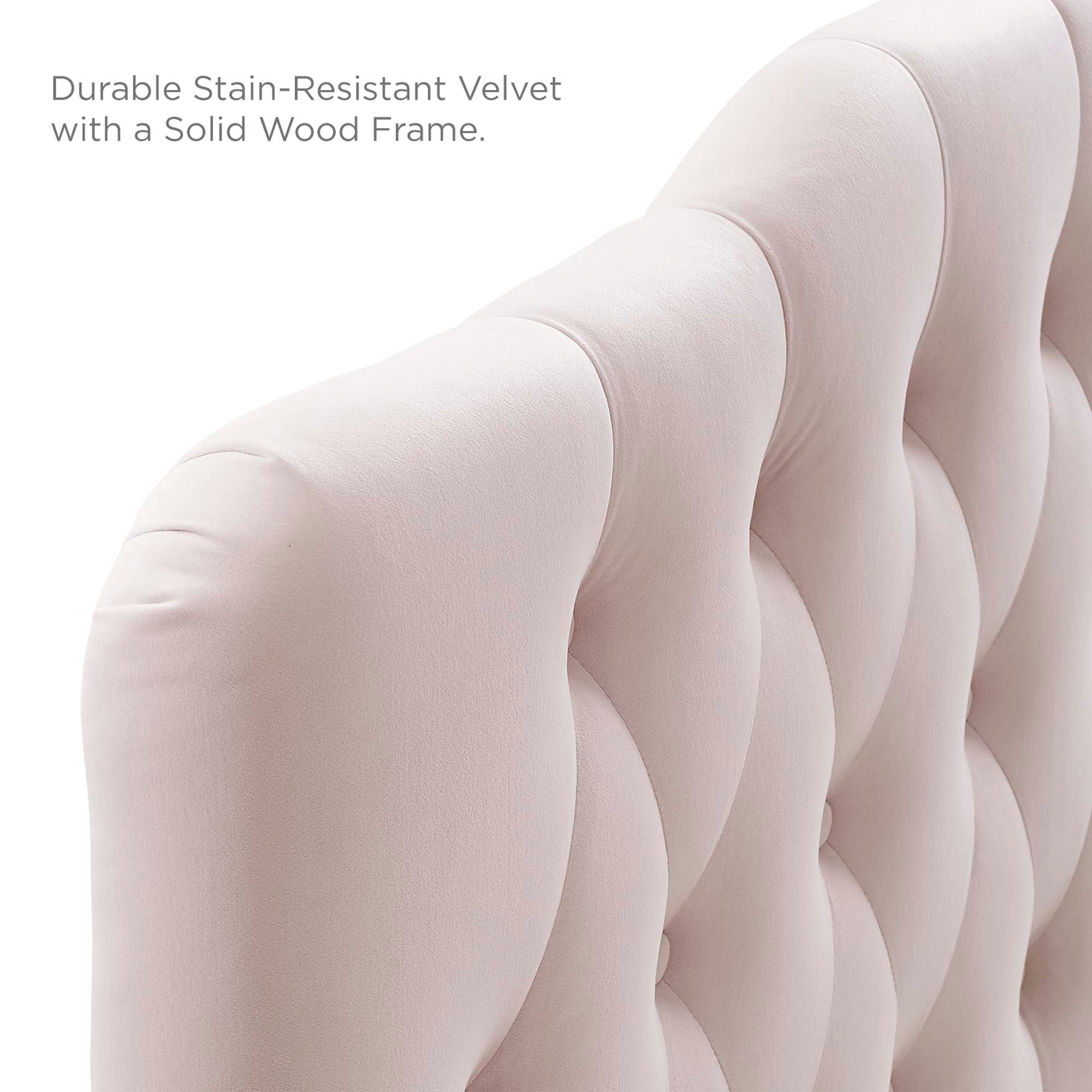 Annabel Diamond Tufted Performance Velvet Headboard by Modway