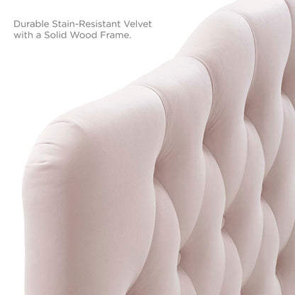 Annabel Diamond Tufted Performance Velvet Headboard by Modway
