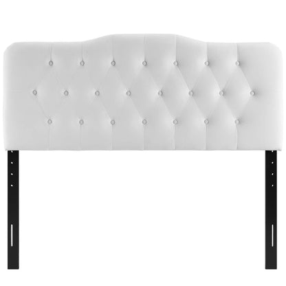 Annabel Diamond Tufted Performance Velvet Headboard By HouseBean