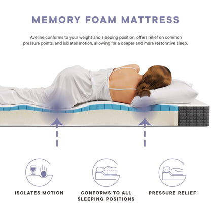 Aveline Memory Foam Mattress By HouseBean