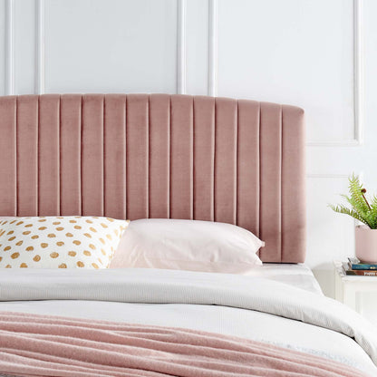 Rebecca Performance Velvet Headboard By HouseBean