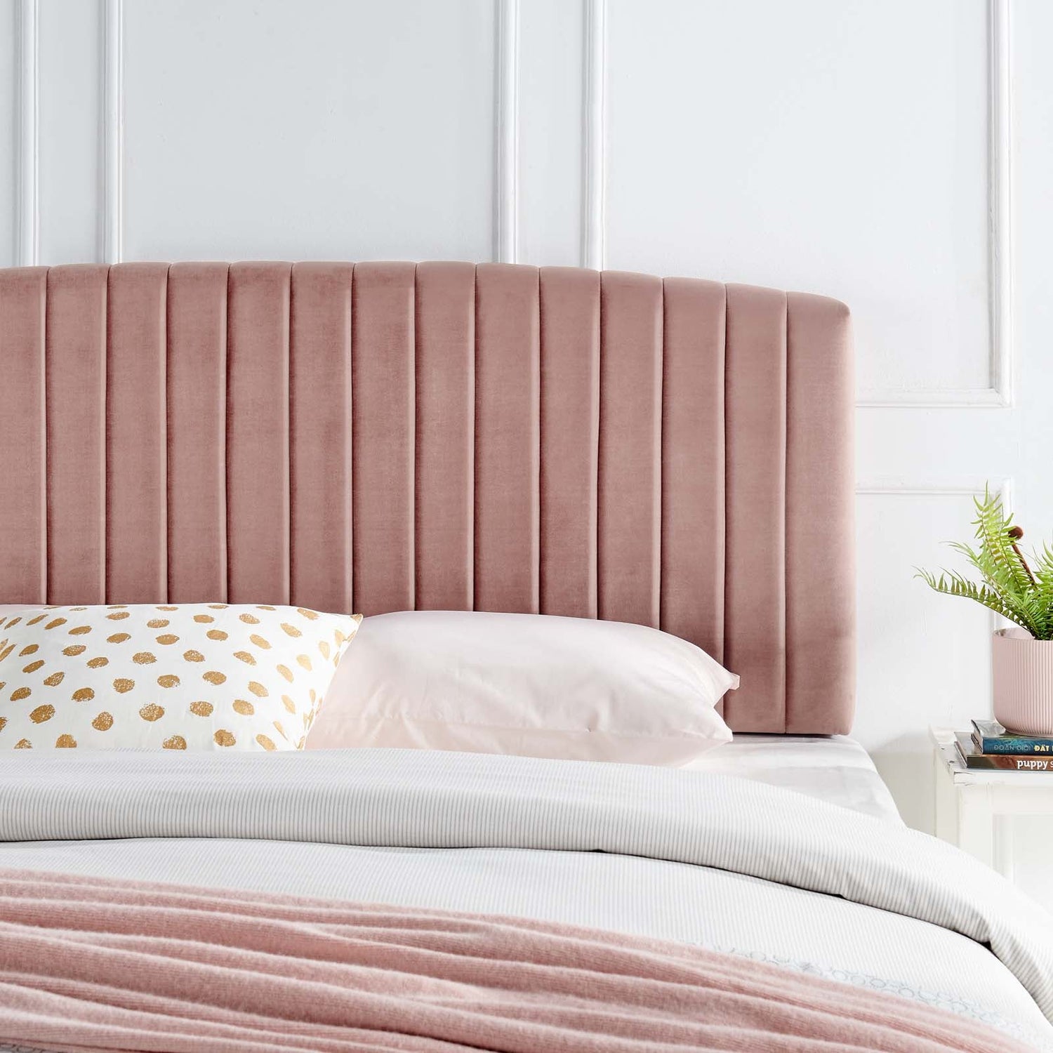 Rebecca Performance Velvet Headboard by Modway