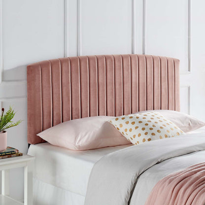 Rebecca Performance Velvet Headboard By HouseBean