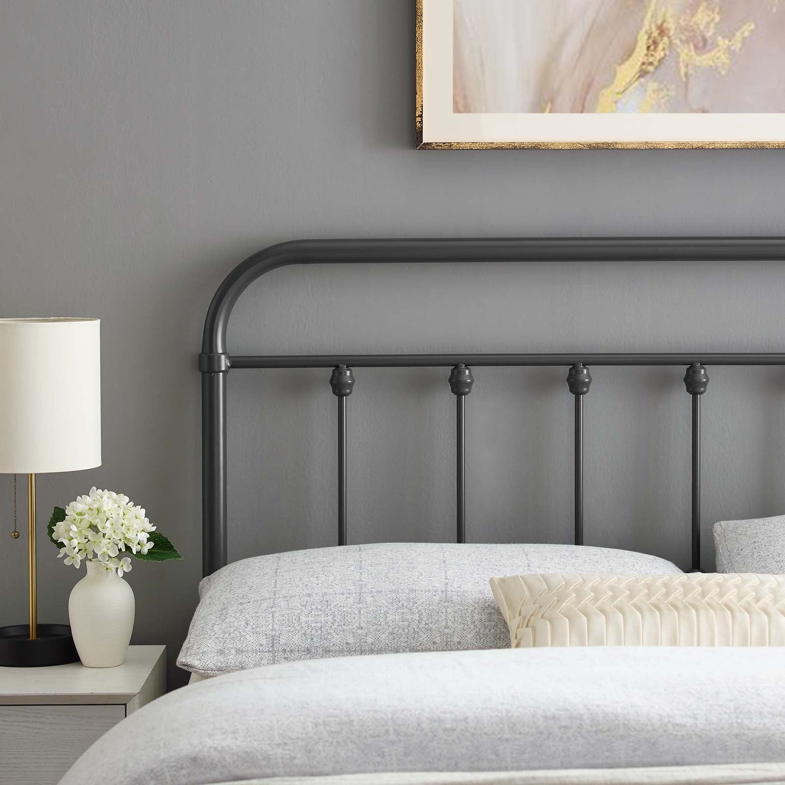 Sage Metal Headboard By HouseBean