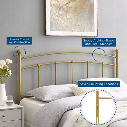 Abigail Metal Headboard By HouseBean