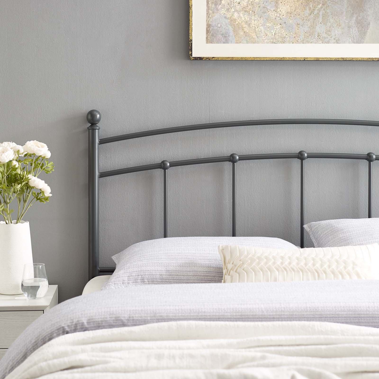 Abigail Metal Headboard by Modway