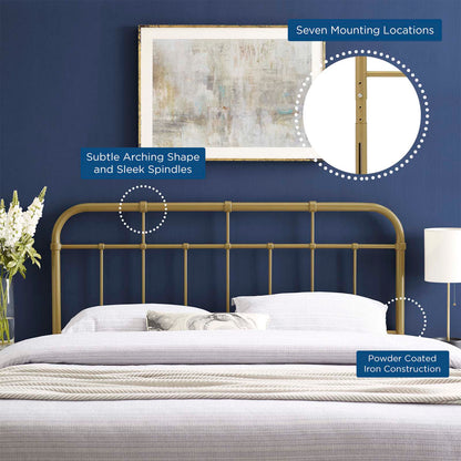 Alessia Metal Headboard by Modway