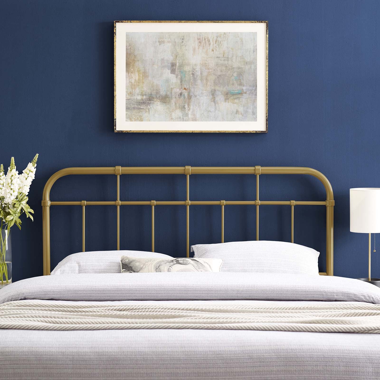 Alessia Metal Headboard By HouseBean