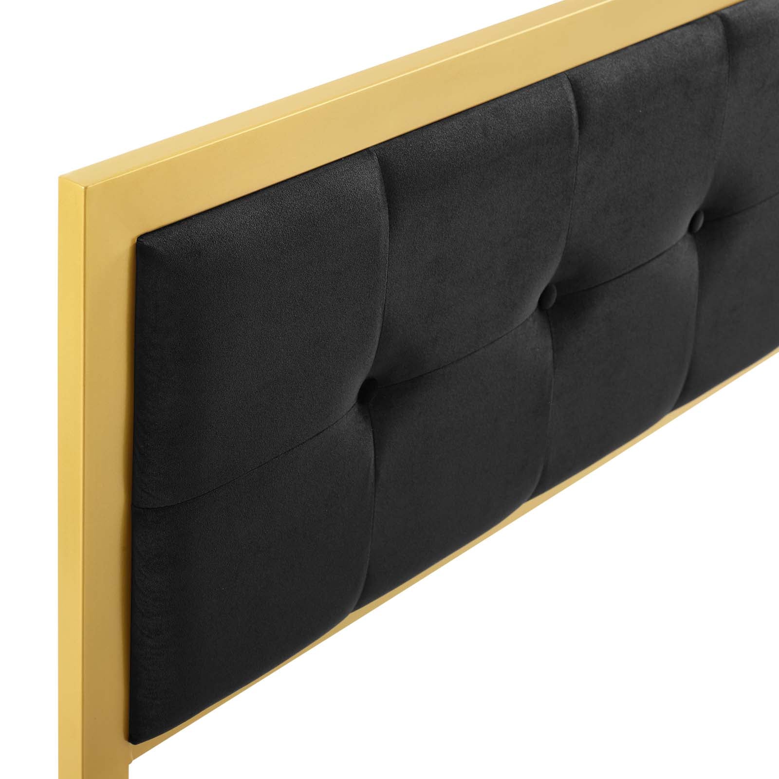 Teagan Tufted Performance Velvet Headboard By HouseBean