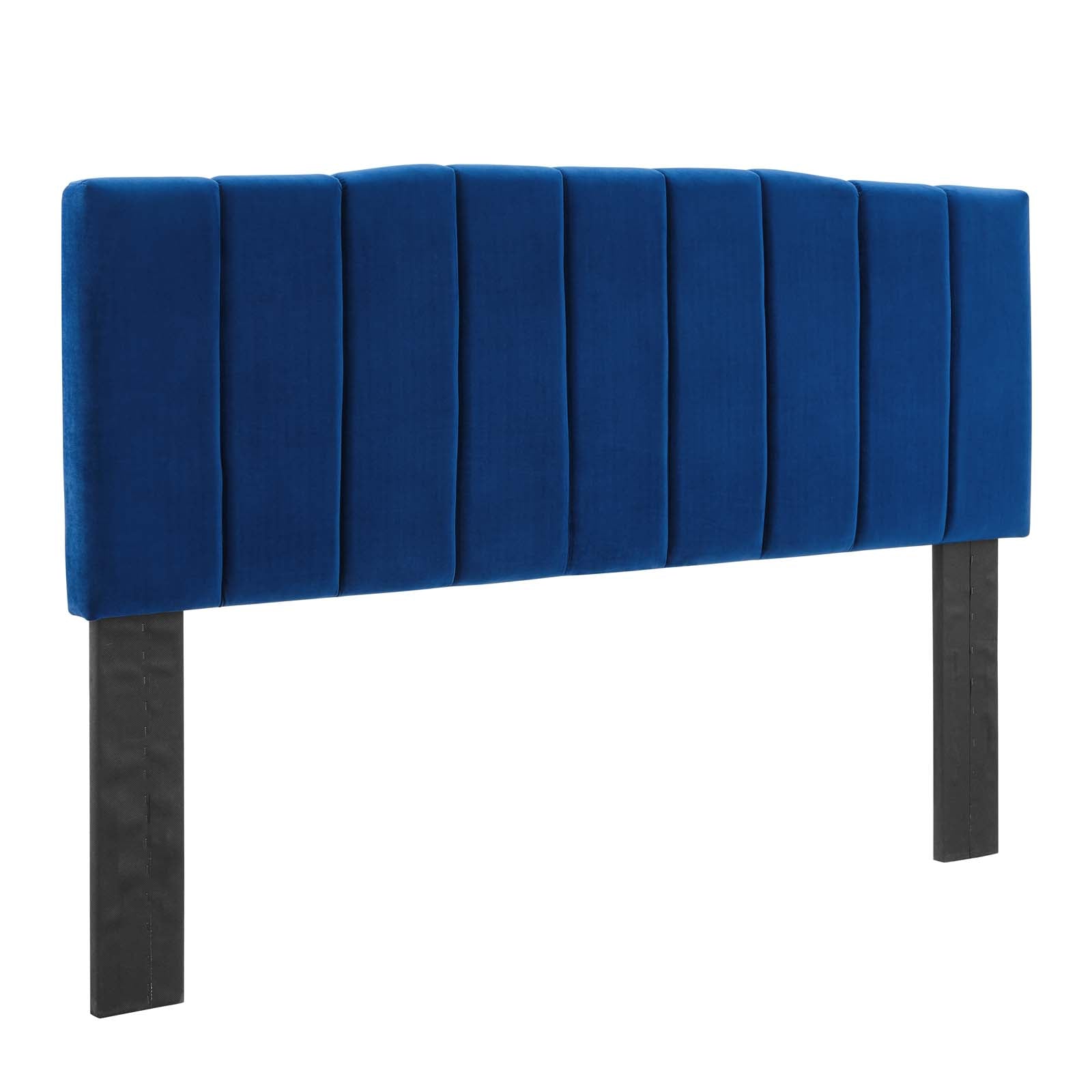 Camilla Channel Tufted Performance Velvet Headboard By HouseBean