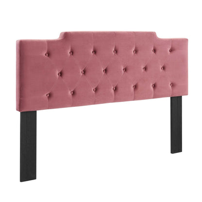 Juliet Tufted Performance Velvet Headboard By HouseBean