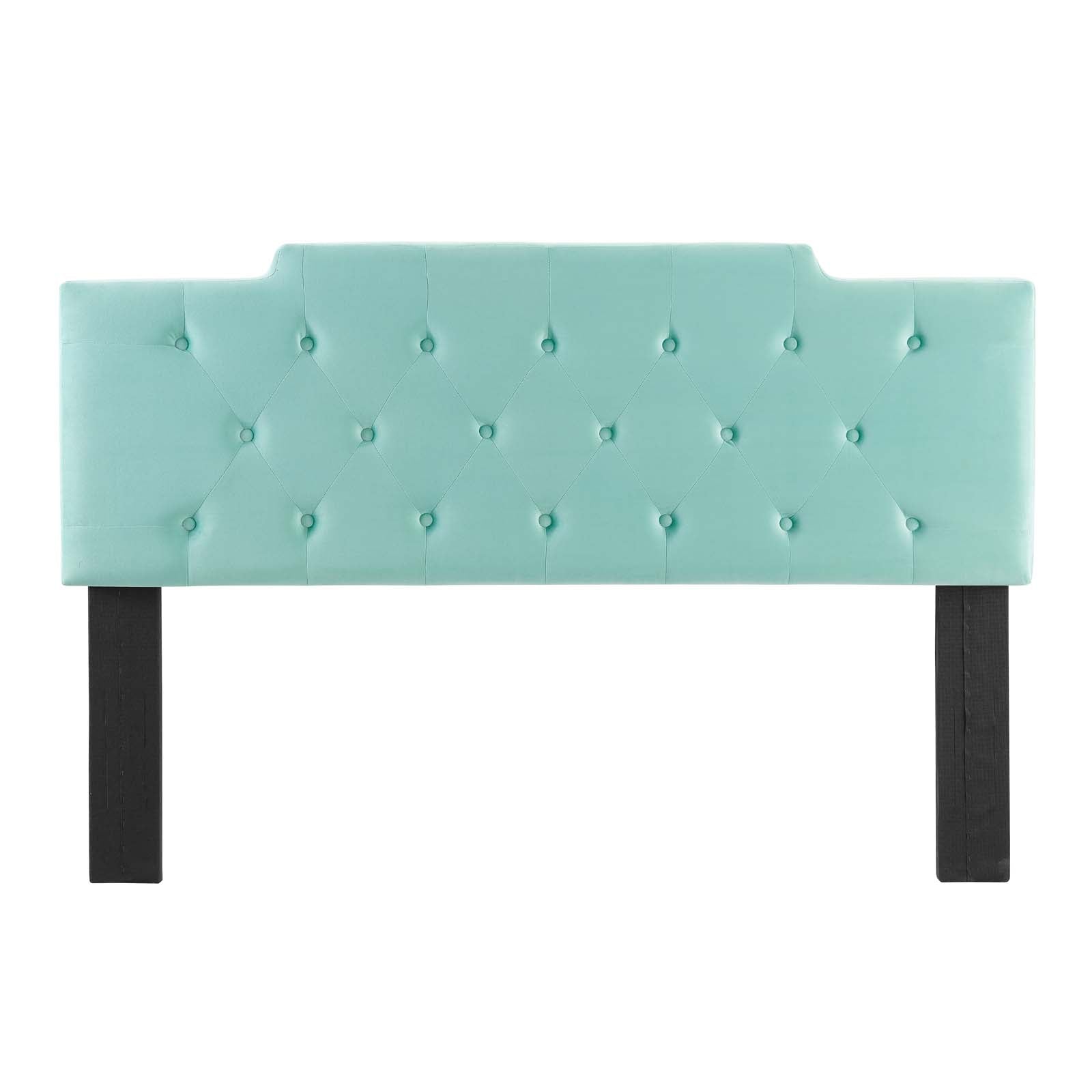 Juliet Tufted Performance Velvet Headboard By HouseBean