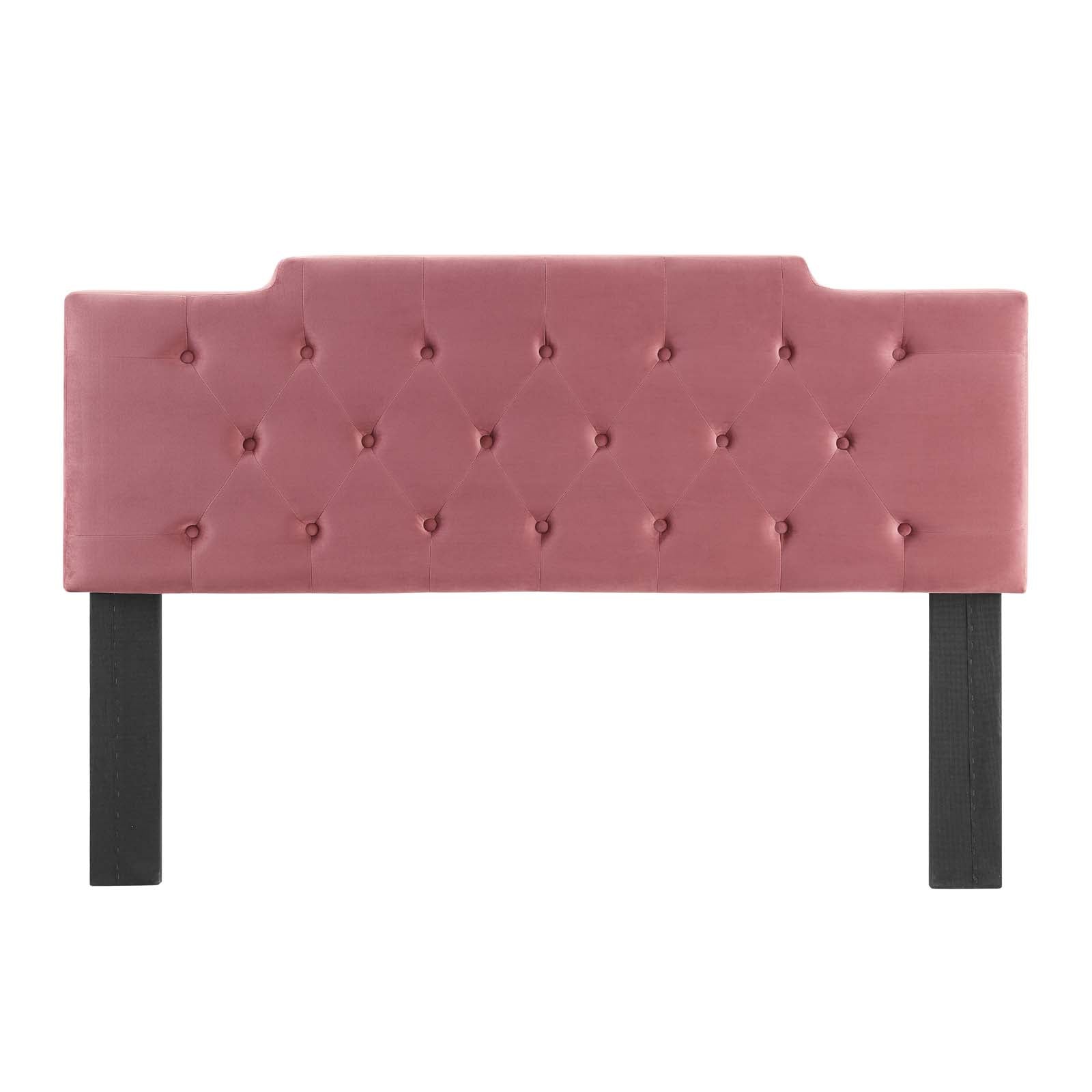 Juliet Tufted Performance Velvet Headboard By HouseBean