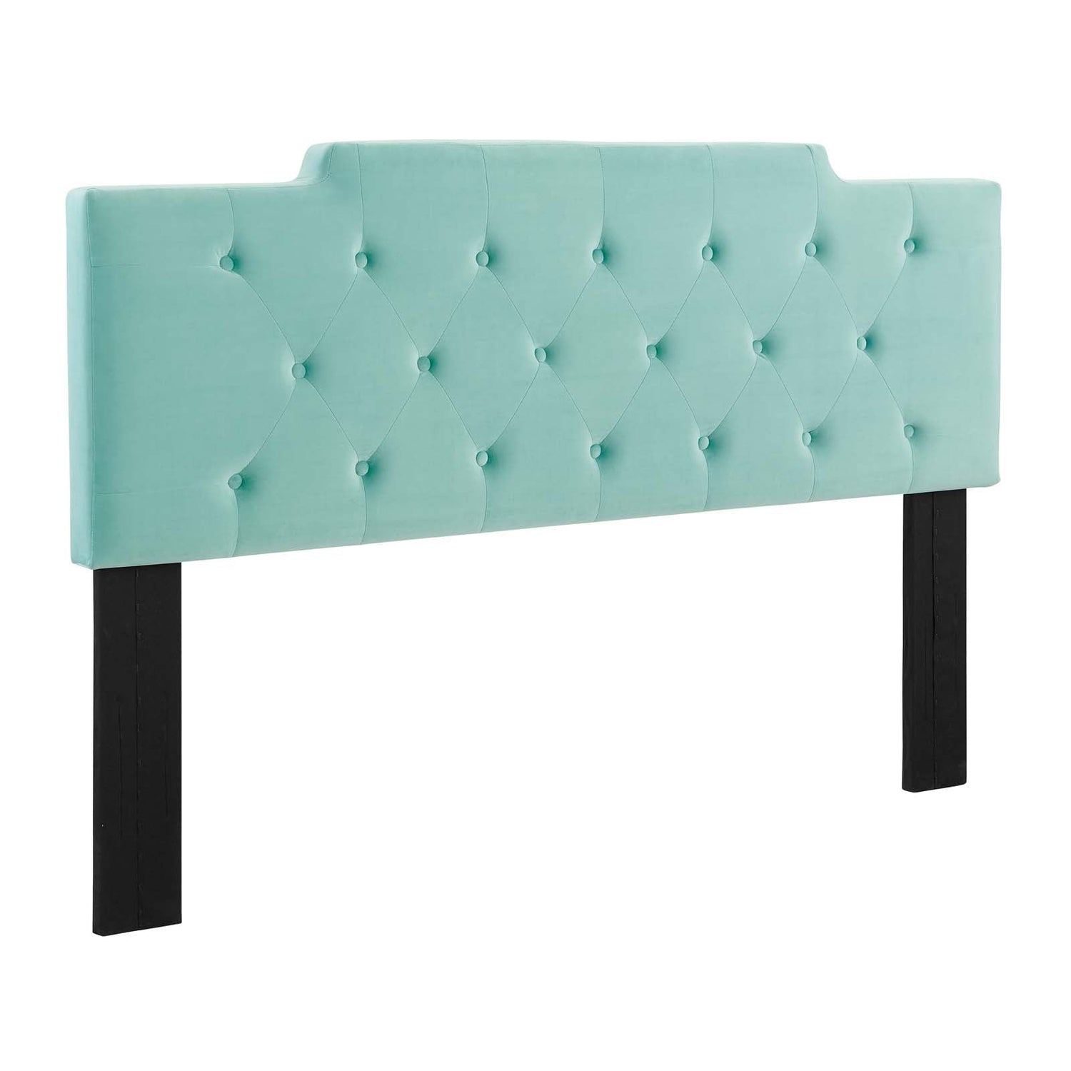 Juliet Tufted Performance Velvet Headboard By HouseBean