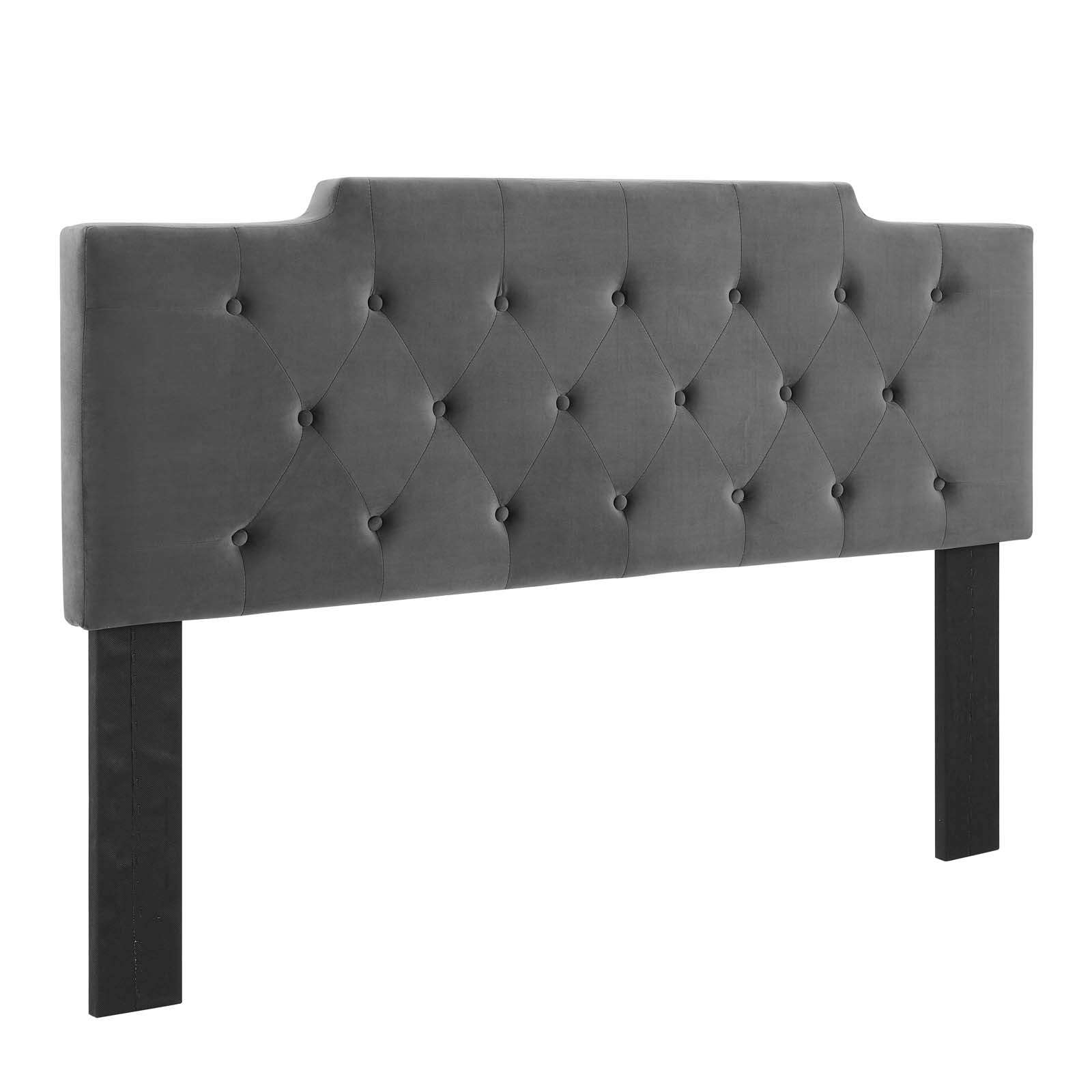 Juliet Tufted Performance Velvet Headboard By HouseBean