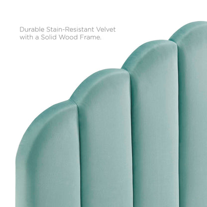 Veronique Performance Velvet Headboard By HouseBean