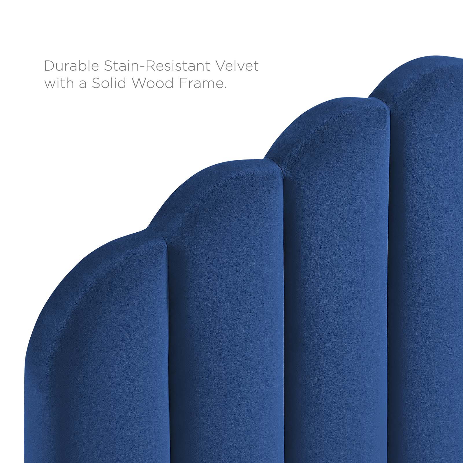 Veronique Performance Velvet Headboard By HouseBean