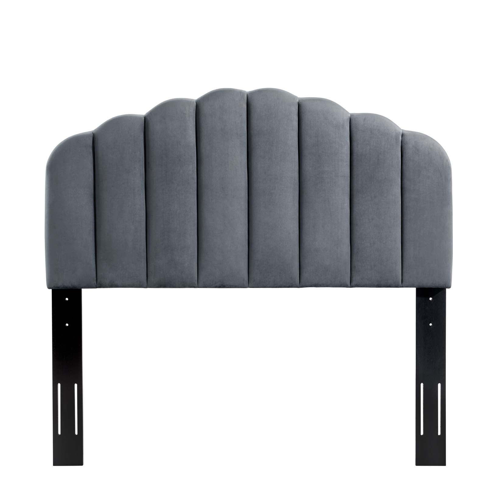 Veronique Performance Velvet Headboard By HouseBean