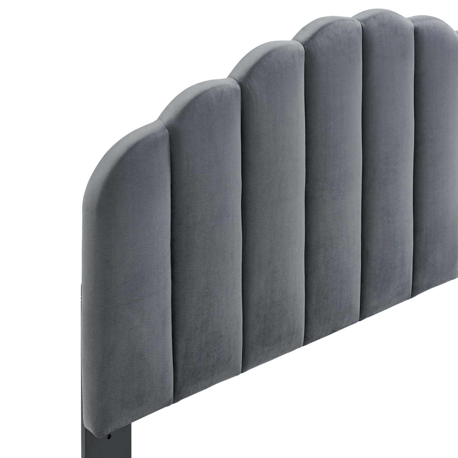 Veronique Performance Velvet Headboard By HouseBean