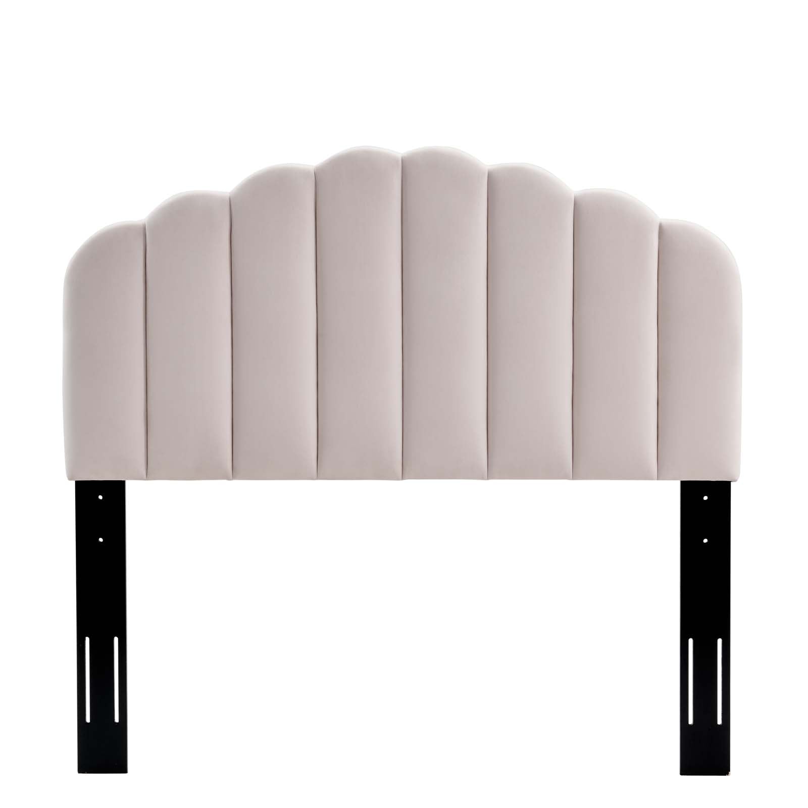 Veronique Performance Velvet Headboard By HouseBean