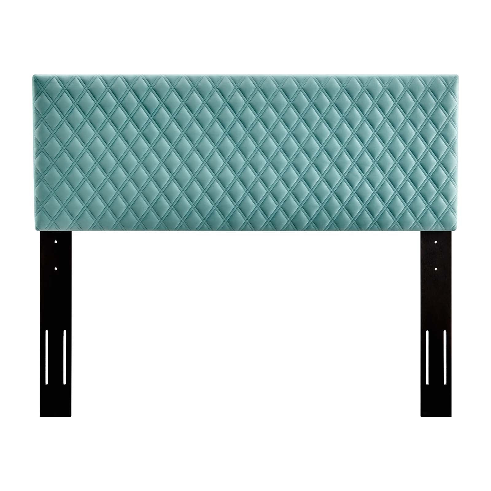 Angela Performance Velvet Headboard By HouseBean