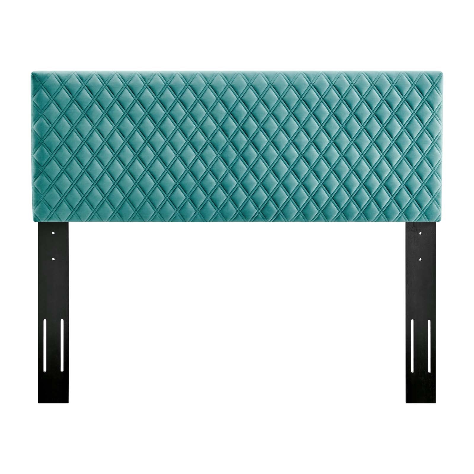 Angela Performance Velvet Headboard By HouseBean