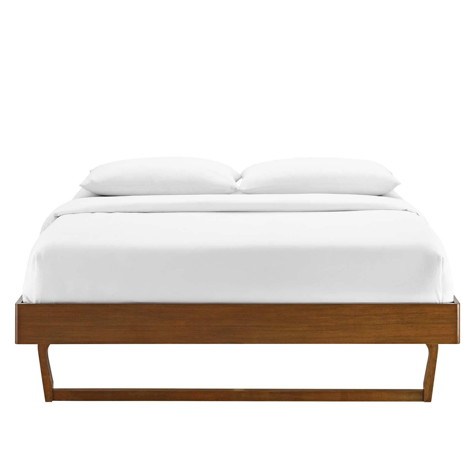 Billie Wood Platform Bed Frame By HouseBean