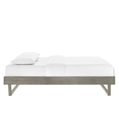 Billie Wood Platform Bed Frame By HouseBean