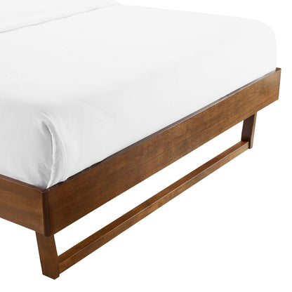 Billie Wood Platform Bed Frame By HouseBean