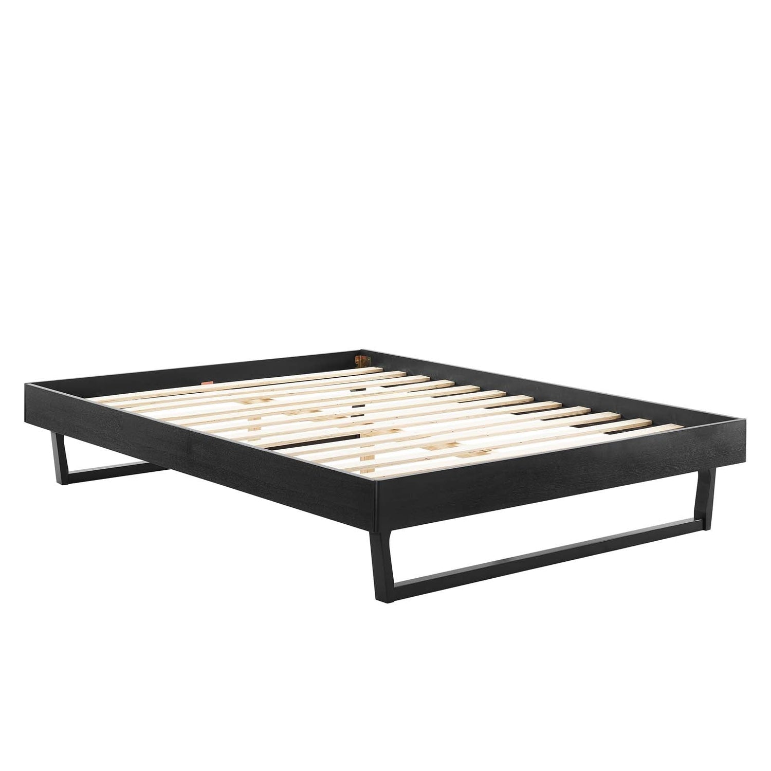 Billie Wood Platform Bed Frame By HouseBean