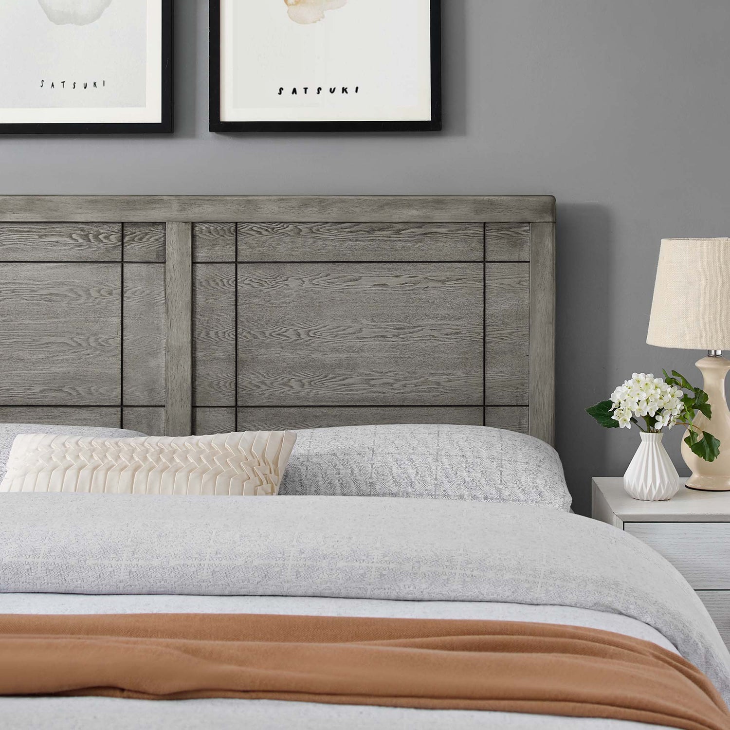 Archie Wood Headboard by Modway