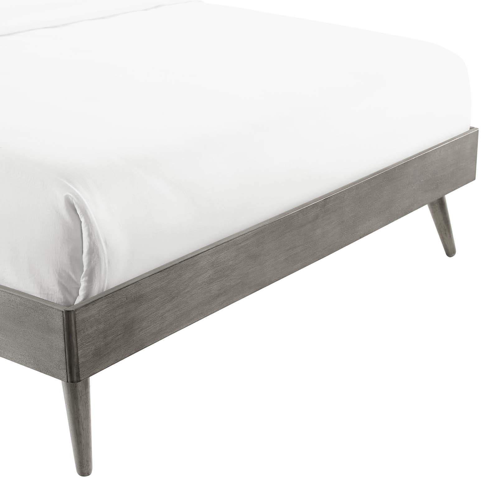 Margo Wood Platform Bed Frame By HouseBean