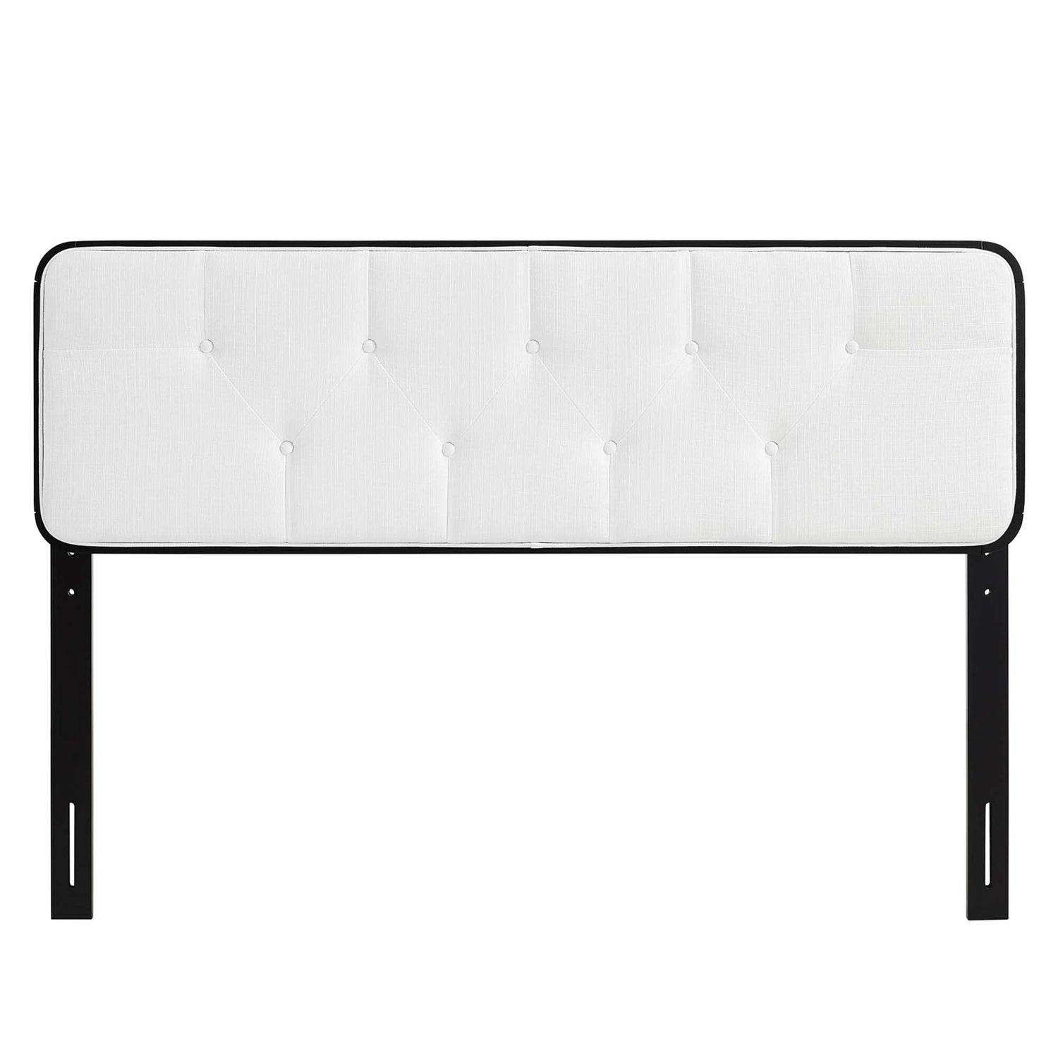 Collins Tufted Fabric and Wood Headboard by Modway