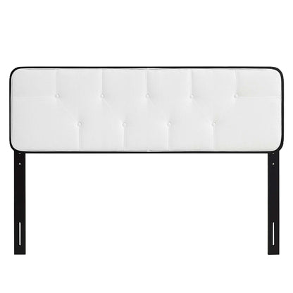 Collins Tufted Fabric and Wood Headboard by Modway