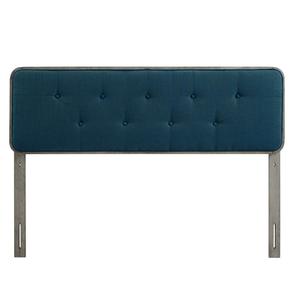 Collins Tufted Fabric and Wood Headboard by Modway