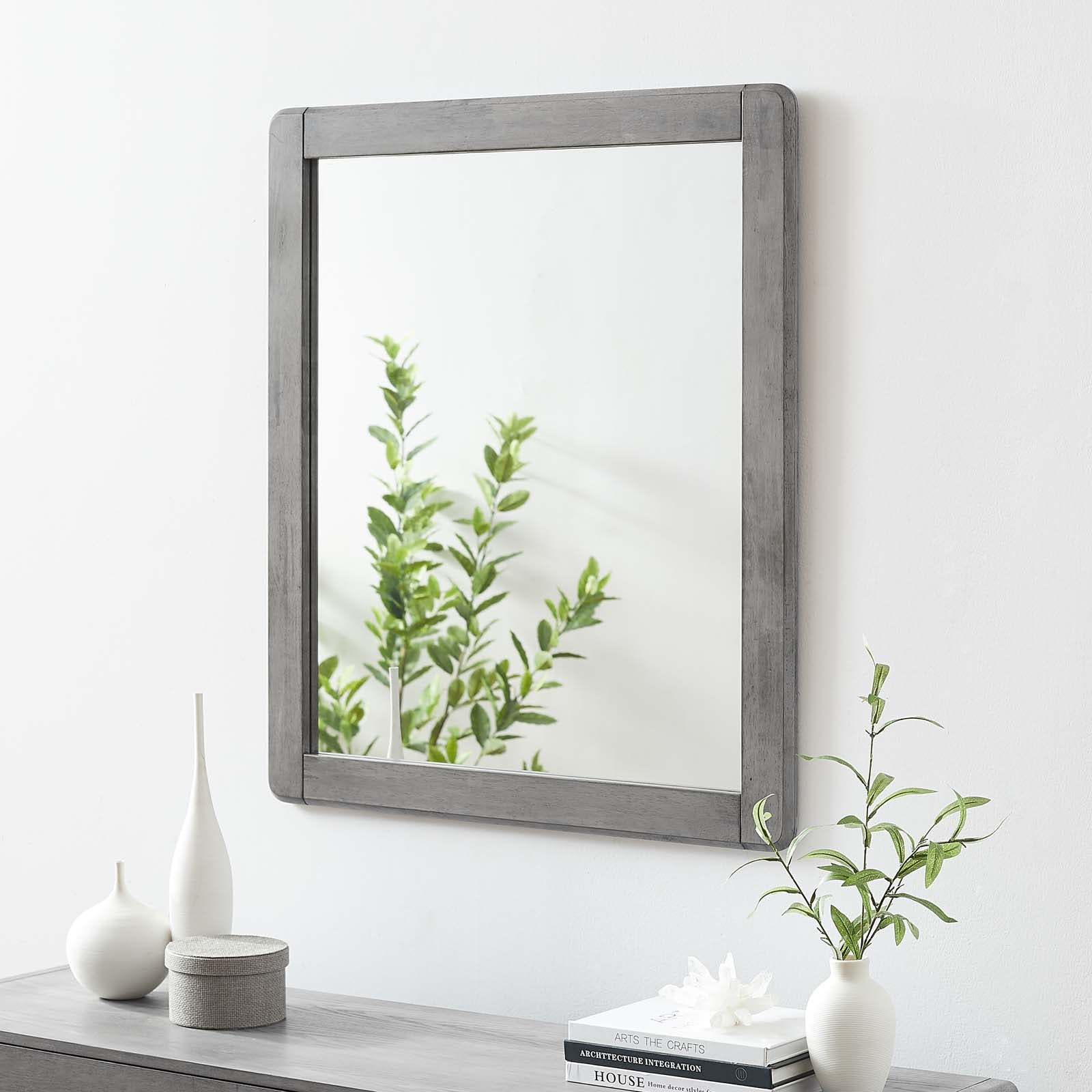 Georgia Wood Mirror By HouseBean