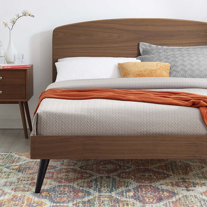 Bronwen Wood Platform Bed by Modway