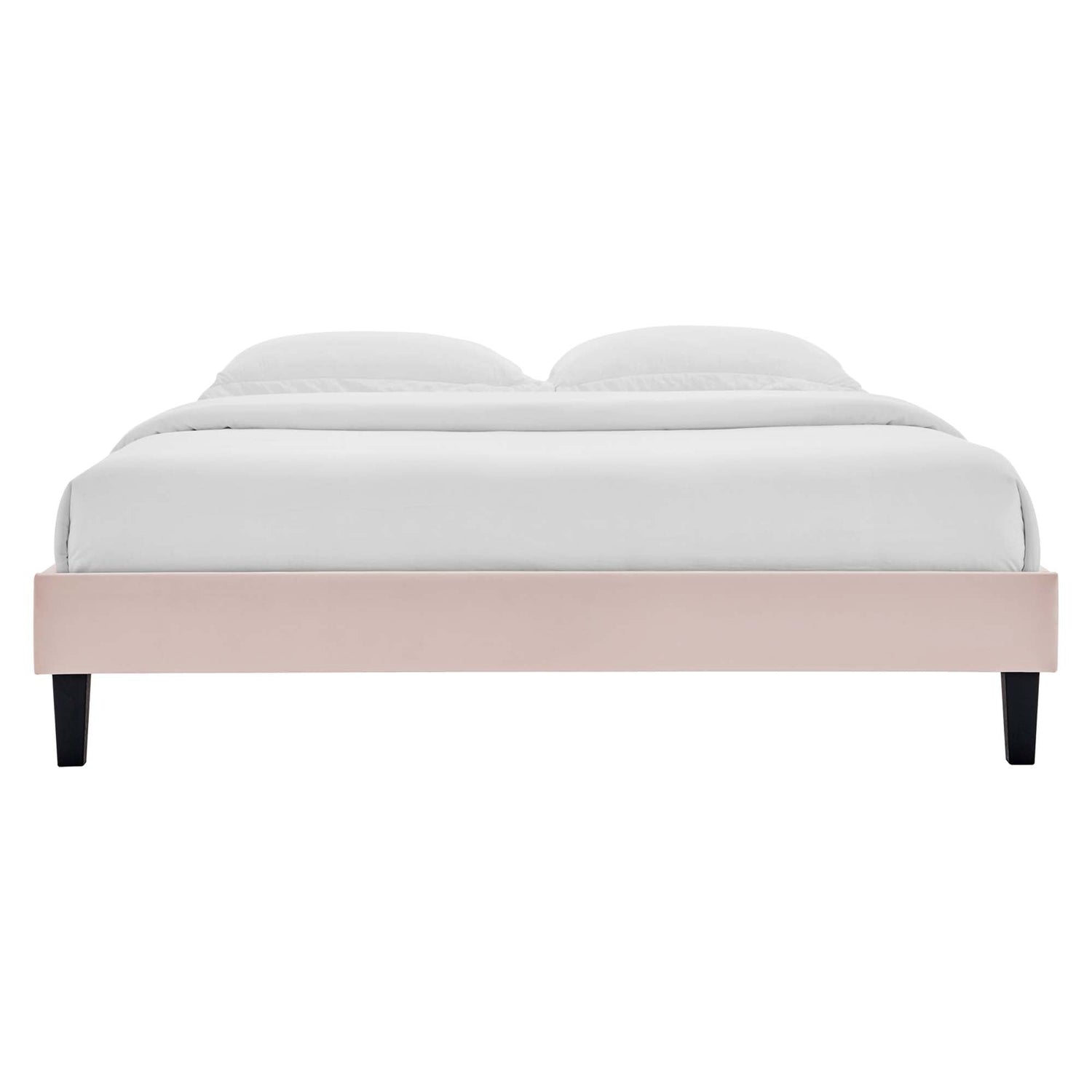 Reign Performance Velvet Platform Bed Frame by Modway