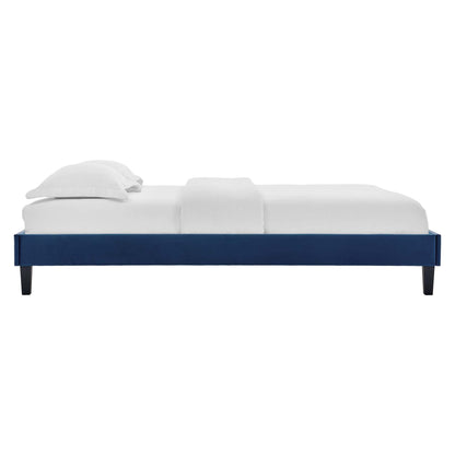 Reign Performance Velvet Platform Bed Frame by Modway