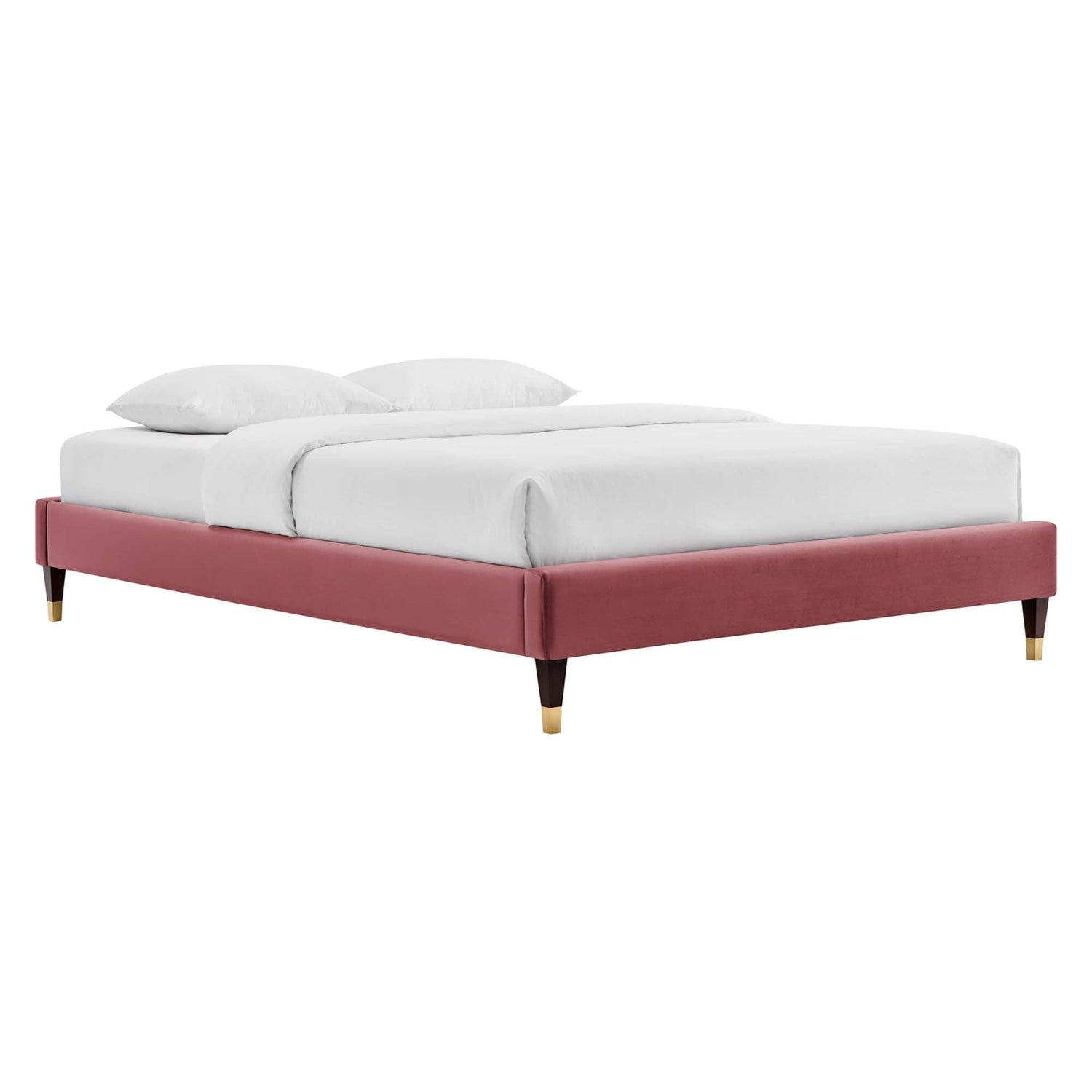 Harlow Performance Velvet Platform Bed Frame by Modway