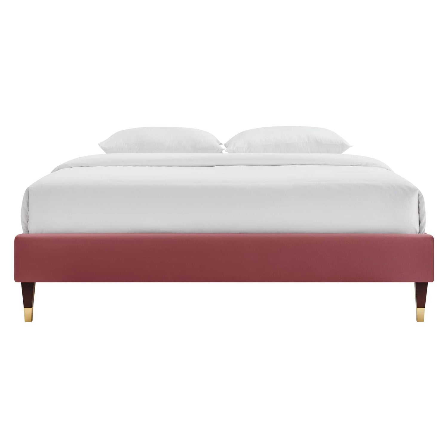 Harlow Performance Velvet Platform Bed Frame by Modway