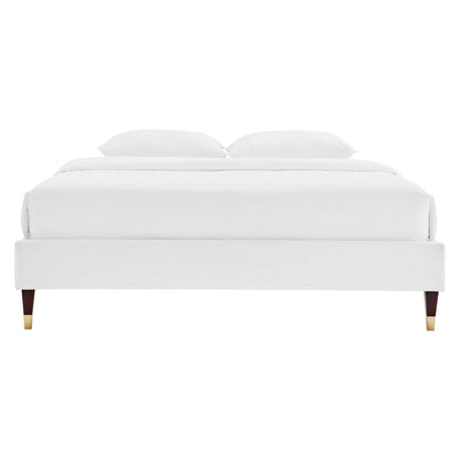 Harlow Performance Velvet Platform Bed Frame by Modway