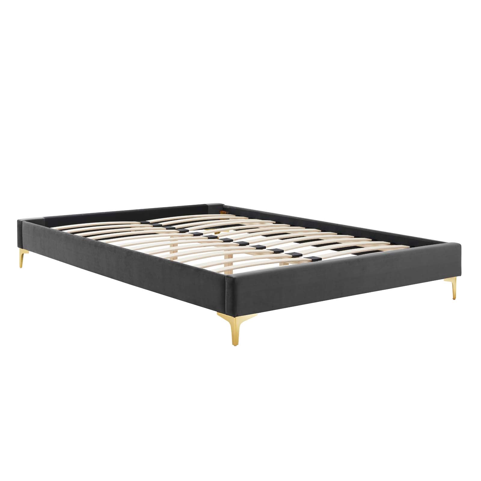 Sutton Performance Velvet Bed Frame By HouseBean